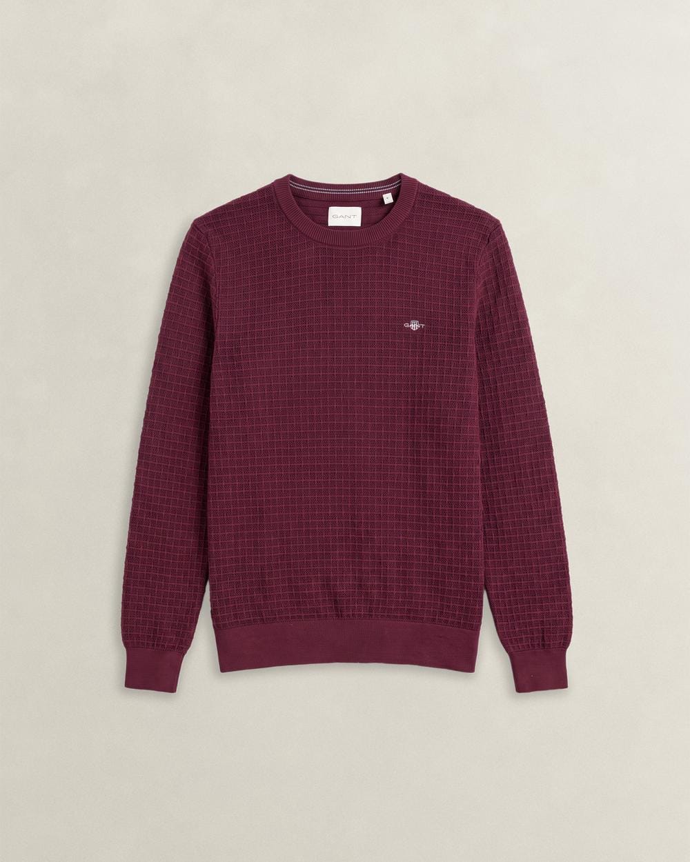GANT Erkek Bordo Regular Fit Kazak